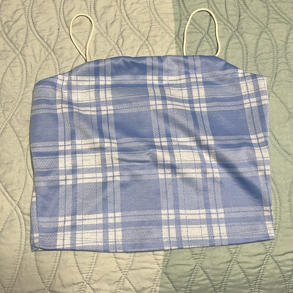 Plaid cami